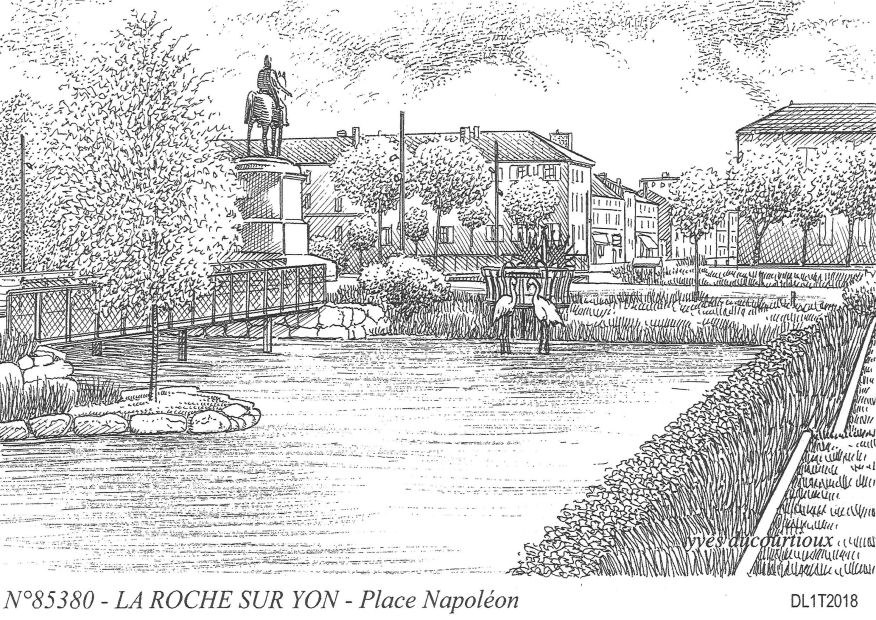 N 85380 - LA ROCHE SUR YON - place napolon
